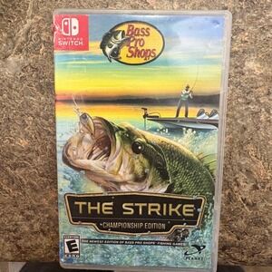 Bass Pro Shops The Strike Championship Edition Nintendo Switch Fishing Game